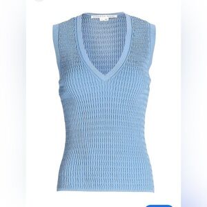 Veronica Beard Light Blue Tank Top Size XS
